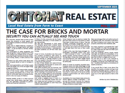 Chitchat newspaper highlights local real estate listings and property sales in Bundaberg and Childers