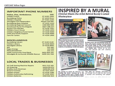 Yellow pages allow your business to get found in the chitchat newspaper