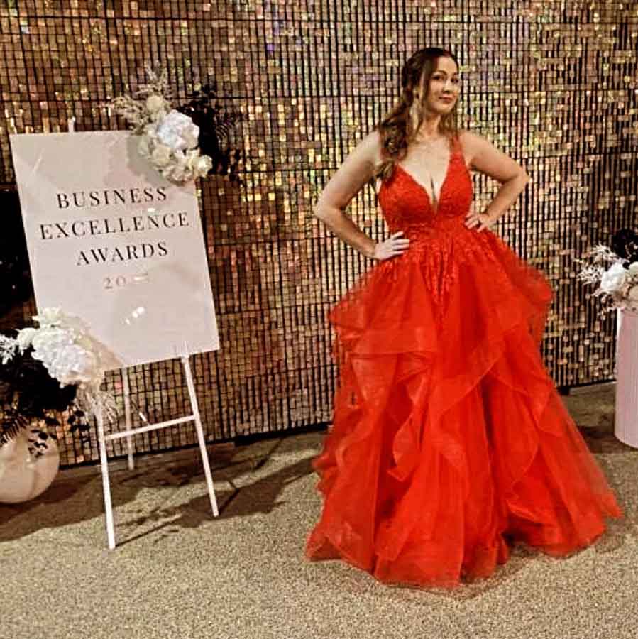 Haley Brooke from Haley Brooke Industries in the chitchat newspaper