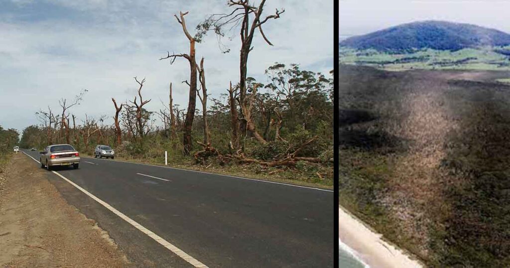 tornado in gerroa and kiama nsa
