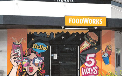 INSPIRED BY A MURAL – Five Ways Foodworks
