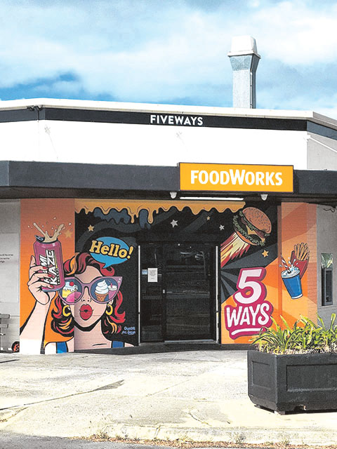 INSPIRED BY A MURAL – Five Ways Foodworks