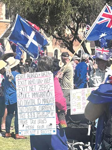 WE MARCH FOR FAIRNESS AND UNITY