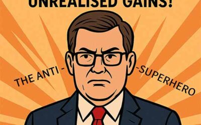Super-Man’s Arch Nemesis Is It a Bird? A Plane? No—It’s a Tax on Unrealised Gains!