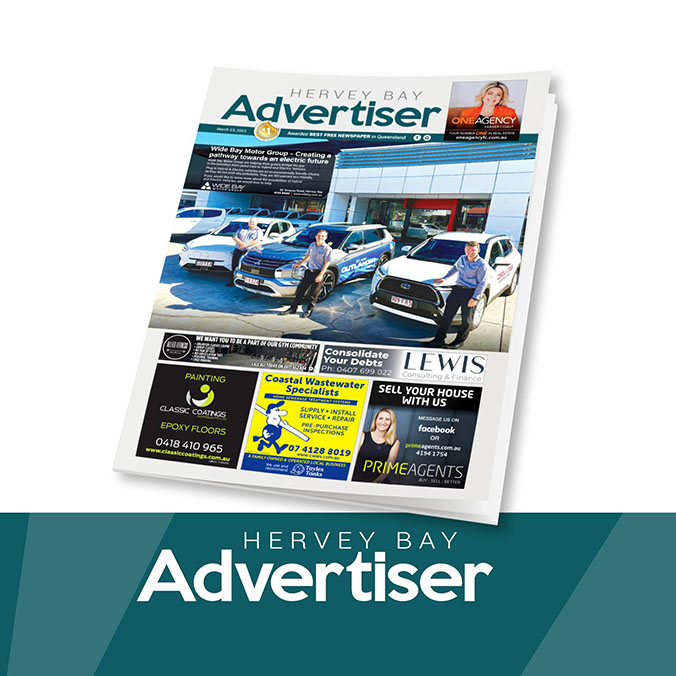 THE HERVEY BAY ADVERTISER HAS CEASED PUBLICATION