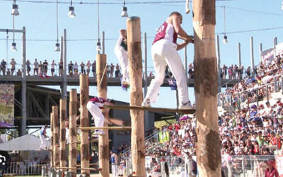 FROM BUSH CHORES TO BIG CROWDS