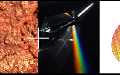 SAND + COPPER + LIGHT = A SMART PHONE