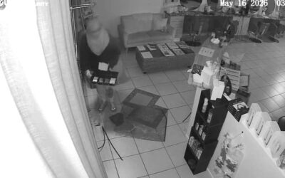 A HAIR-RAISING BREAK-IN AT BURRUM HAIR LOUNGE